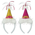 Happy Birthday Party Cone Hat Headbands